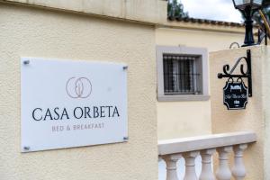 Certifikát, hodnocení, plakát nebo jiný dokument vystavený v ubytování CASA-ORBETA