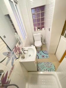 Koupelna v ubytování Palast Stieg Guest House + 80 fotografií