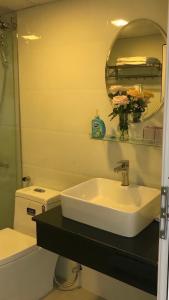 Koupelna v ubytování Hotel Pansy
