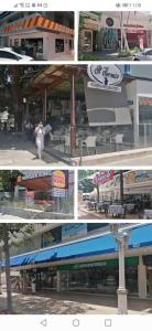 un collage de photos d'une gare dans l'établissement Apartamento amoblado en Bocagrande - Cartagena de Indias, à Carthagène des Indes