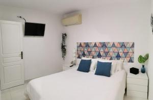 Postel nebo postele na pokoji v ubytování Apartamento Albimar