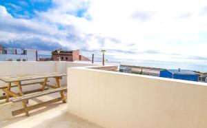 Svalir eða verönd á Green Island Ocean Rhythem dive B&B 綠島海韻民宿