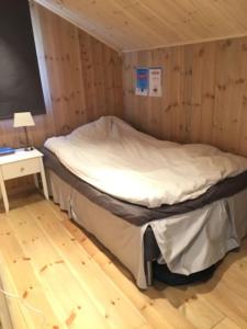 Vuode tai vuoteita majoituspaikassa Holiday cottage with 4 bedroom on 145m² in Sogndal