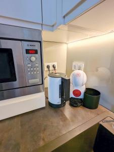 Kuchnia lub aneks kuchenny w obiekcie Mijas Beach Penthouse