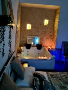 Posedenie v ubytovaní B&B Napoli Centrale Room&Jacuzzi