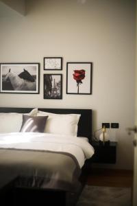 Postel nebo postele na pokoji v ubytování Triss Hotel