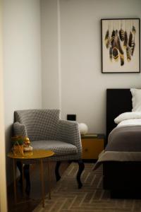 Postel nebo postele na pokoji v ubytování Triss Hotel