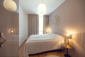 Posteľ alebo postele v izbe v ubytovaní Ideal for Families & Mid-Term-Stays