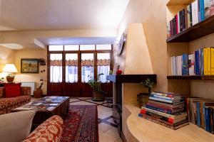 Posezení v ubytování B&B Le Sorelle