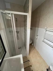 Kúpeľňa v ubytovaní Apartament Przy Plaży BOHO Świnoujście + 25 fotografií