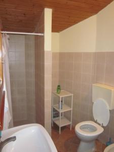 Koupelna v ubytování B&B Vaiana