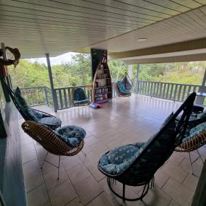 Balkon oz. terasa v nastanitvi Hotel Ticozuma