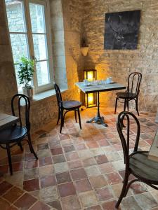 Posezení v ubytování L'Orangerie