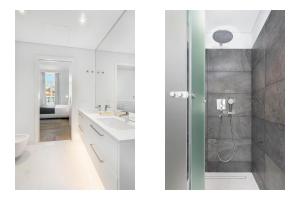 O baie la WHome The Boulevard Prime Location with AC & Elevator +13 fotografii