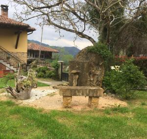 Zahrada ubytování LA CASA DE LOS GÜELOS