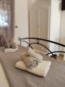 Postel nebo postele na pokoji v ubytování B & B Pietra Vecchia