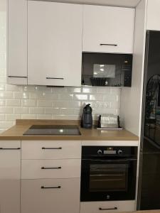 Kuchnia lub aneks kuchenny w obiekcie Apartamento El Palo Beach