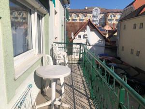 Balkón alebo terasa v ubytovaní Monro Apartment