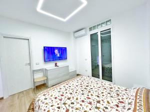 Ein Bett oder Betten in einem Zimmer der Unterkunft Luxury Tugurio