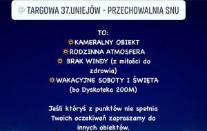 zrzut ekranu komórki z kilkoma wiadomościami w obiekcie Targowa37 Uniejow w Uniejowie