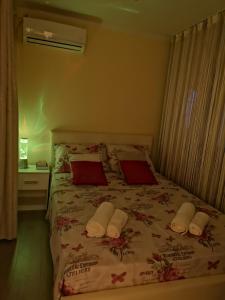 Postel nebo postele na pokoji v ubytování Apartman Sana