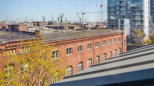 Výhľad na mesto Gdansk alebo výhľad na mesto priamo z apartmánu