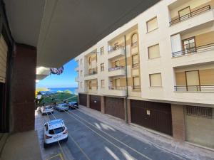 Budynek, w którym mieści się apartament