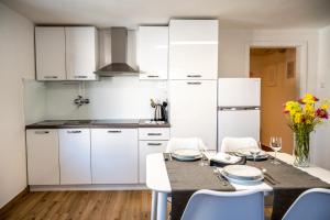 Kuhinja oz. manjša kuhinja v nastanitvi Apartments Krašna