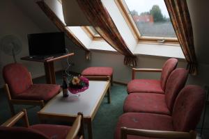 Posezení v ubytování Hotel Ideal