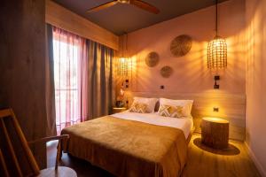 Posteľ alebo postele v izbe v ubytovaní Paradisio Baby & Kinder Hotel