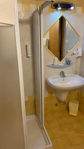 Ein Badezimmer in der Unterkunft Agriturismo La Palazzina