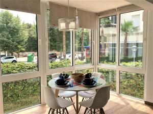 Vonkajšia záhrada v ubytovaní Esmeralda Apartment