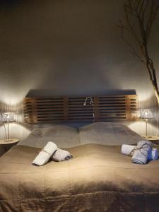 Katil atau katil-katil dalam bilik di Edelsminde Bed & Breakfast