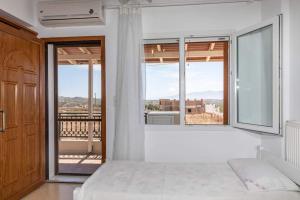 A balcony or terrace at Stamatina House