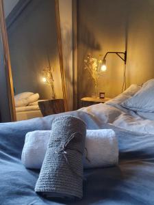 Postel nebo postele na pokoji v ubytování Edelsminde Bed & Breakfast