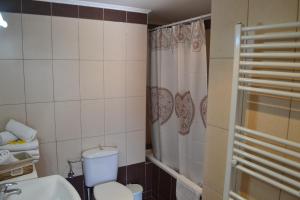 Koupelna v ubytování Bali House