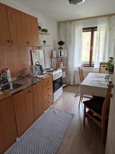 Kuchyň nebo kuchyňský kout v ubytování Sobe Ćuskić