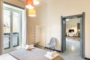 Voodi või voodid majutusasutuse Guest House Aurispa toas