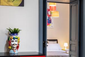 Voodi või voodid majutusasutuse Guest House Aurispa toas