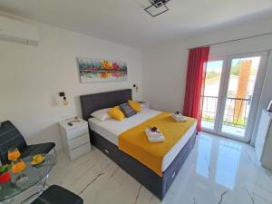 Postel nebo postele na pokoji v ubytování Holiday Home Gordana