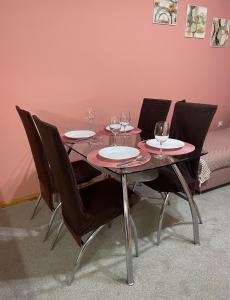 Istumisnurk majutusasutuses Apartman Prima Sombor