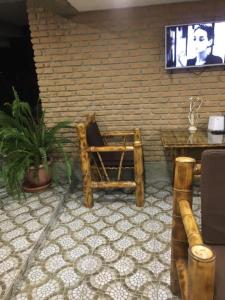 TV o dispositivi per l'intrattenimento presso Guest House Ok