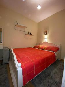 Postel nebo postele na pokoji v ubytování Flat Milena