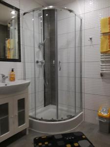 Kúpeľňa v ubytovaní Apartament dwupoziomowy u Samków