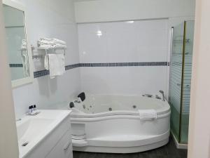 Vannituba majutusasutuses Sharvit Hakesem