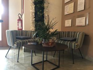 Posezení v ubytování Apart Hotel Atlantic