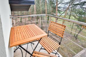 Balkon lub taras w obiekcie Siedlisko Czekaj 15