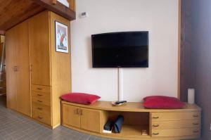 Et tv og/eller underholdning på Monolocale vista Cervino