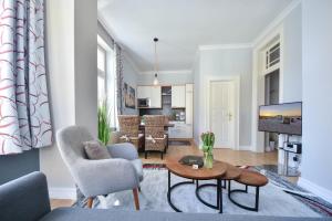 Küche/Küchenzeile in der Unterkunft (61c) Villa Meeresblick 3