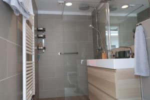 Koupelna v ubytování B&B Porcini